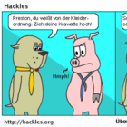 Der wahre Grund warum Preston die Kleiderordnung nicht mag