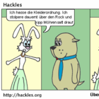 Was bringt Boss Dog dazu die Kleiderordnung wieder aufzuheben