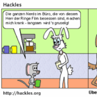 Die Lord of the Rings Mania greift im Büro um sich