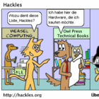Die Computermesse: Hackles' großer Plan