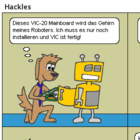 Seht her, die Geburt von Vic!