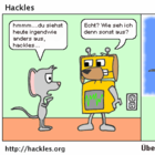 Marcus kann Hackles endlich von Angesicht zu Angesicht sehen