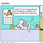 Hazel ist gelangweilt, aber das ändert sich schnell