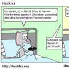 Das Krankenhaus hat eine Überraschung für Marcus