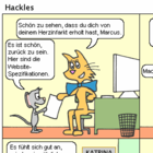 Marcus kehrt ins Büro zurück: Business as usual