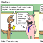 Hackles hat einen Plan für den Digikatz Wettkampf
