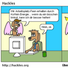 Koffein treibt die Arbeitsplatz-Feen an