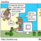 Hackles entfesselt ein Monster