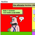 Die offizielle Hackles UNIX Geek Hierarchie