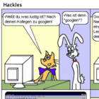 Hazel lernt das Googeln