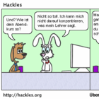 Der bedauernswerte Ausbilder