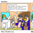 Hazel bekommt Besuch vom FBI