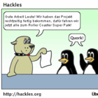 Das Projekt ist beendet - Zeit für etwas Spaß