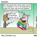 Preston bekommt einen neuen Drucker