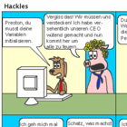 Preston versteckt sich