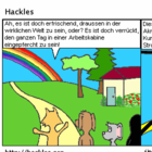 The gang takes a field trip.