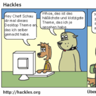 Hackles präsentiert sein neues Desktop Theme