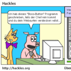 Preston schreibt ein Boss-Knopf Programm