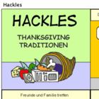 Hackles Thanksgiving Traditionen