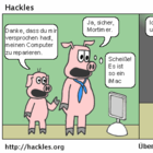 Preston war nicht darauf vorbereitet einen iMac zu reparieren