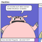 Preston nimmt Mortimer mit ins Büro