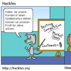 Marcus denkt das Meeting sei erfolgreich