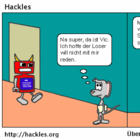 Evil Vic trifft einen Gleichgesinnten