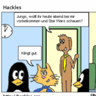 Videoabend bei Hackles: Star Wars