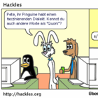 Pete äußert sich: Eine Untersuchung des Pinguindialekts