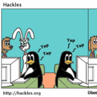 Die Pinguine machen eine religiöse Erfahrung