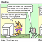 Osten trifft Westen an Katrinas Arbeitsplatz