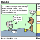 Marcus macht einen auf SCO