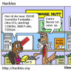 Eine Unstimmigkeit entwickelt sich im Hardware Hutt