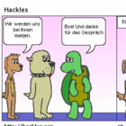 Die Interviews gehen langsam voran