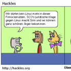 Marcus versucht Linux am Arbeitsplatz zu stoppen