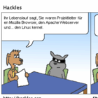 Ein verdächtiger Bewerber