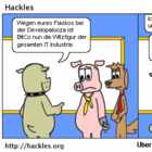 Boss Dog ist von Hackles und Prestons Posse nicht begeistert