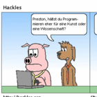 Programmierung: Kunst gegen Wissenschaft!