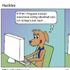 Hackles erweitert sein Vokabular