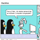 Das rote Roboter Mysterium geht weiter: Die Pinguine suchen nach Spuren