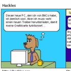 Hackles ringt mit seinem Linux