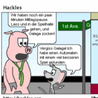 Marcus nimmt Preston zu seinem Lieblings Arcade-Spiel mit