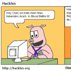 Preston & Boss Dog stehen sich in Blood Battle III Schnauze zu Schnauze gegenüber