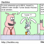 Hazel nimmt am Blood Battle III Tunier teil