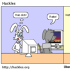 Die Menge ist wild auf Hazel