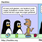 Hackles beginnt unbeabsichtigt einen Text-Editor-Krieg
